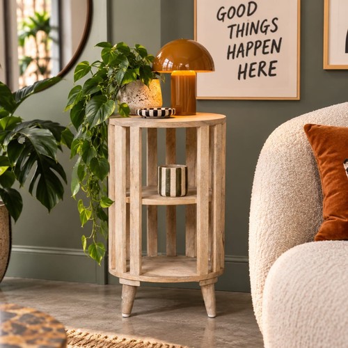 Rustic natural wood tier - natural,