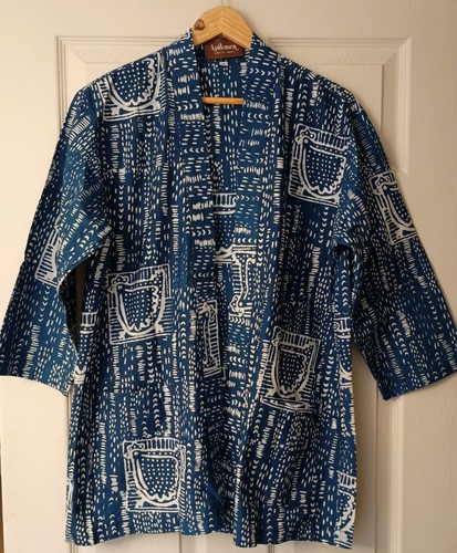 Apikmen batik print open front - apikmen,