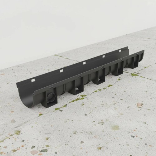 Duct drain stainless steel - u,