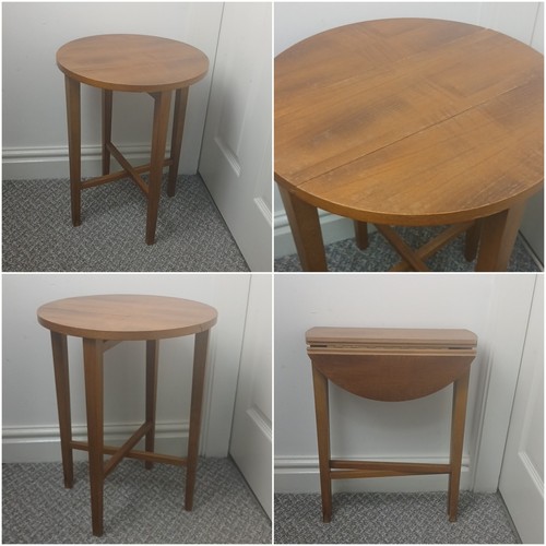 Vintage 1970s wooden - wooden, round