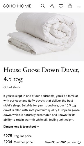 House goose down duvet - down, duvet,