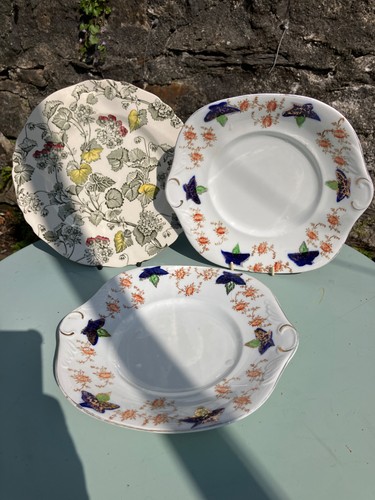 Three decorative plates - decorative,