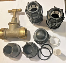 PHILMAC 34 BRASS STOP VALVE & Job Lot MDPE Compression Fittings Reducers (958a)