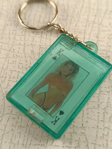 Vintage keychain key - vintage,