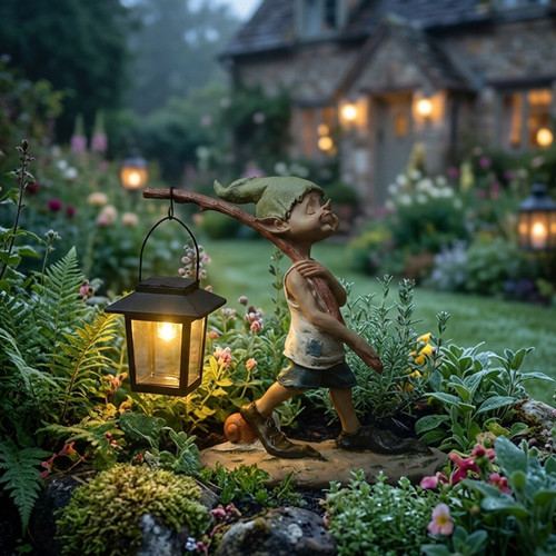 Solar pixie garden ornament - solar,