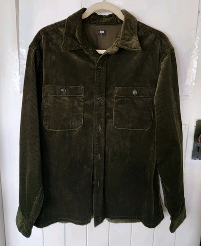 Uniqlo mens cord jacket shirt - cord, jacket/shirt