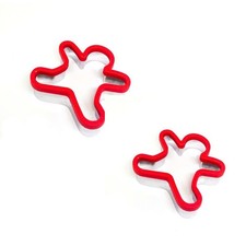 2 Pack Gingerbread Man Cookie