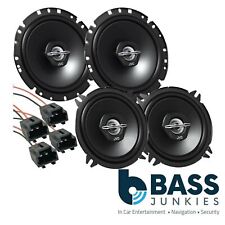 Peugeot 206 JVC 1100 Watts Front Door & Rear Door/Side Car Speakers Upgrade Kit