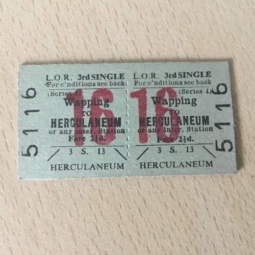 Railway ticket - l,,