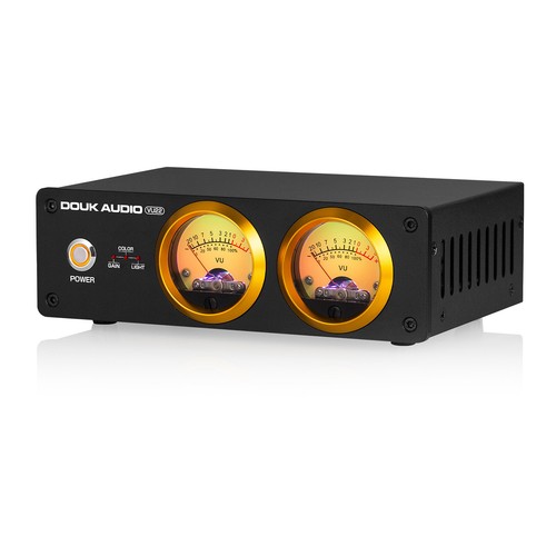 Dual analog meter display - vu,