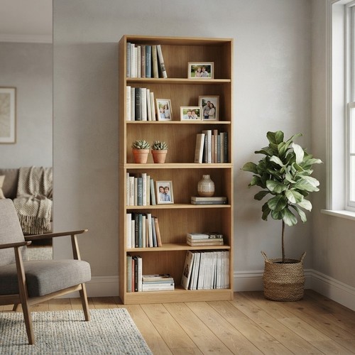 Elegant tall narrow bookcase - elegant,