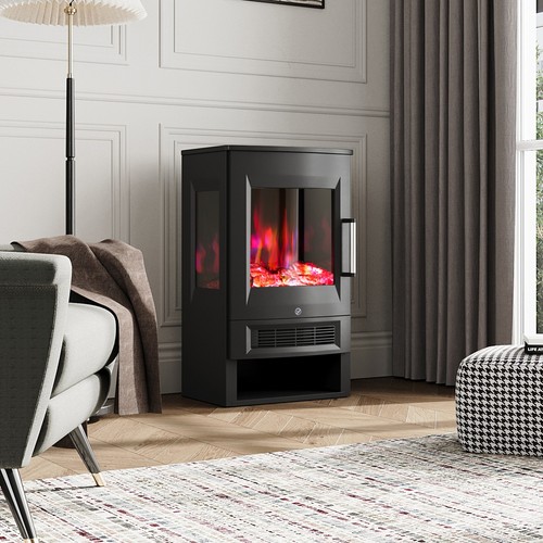 Wifi electric fireplace - fireplace, 8