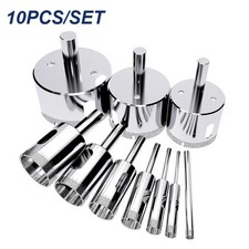10Pcs Diamond Holesaw Holes