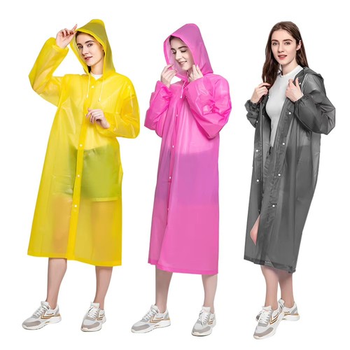 Waterproof adult rain poncho - adult,