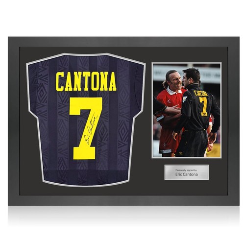 Eric cantona signed original - cantona,