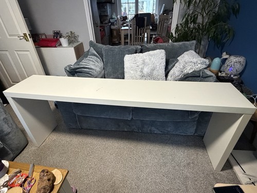 Ikea white malm over bed - white,