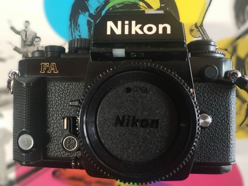 Nikon 35mm slr black body - 35mm,