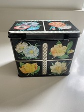 Old Vintage Tin For Tea Etc