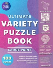 Variety Puzzle Book for Adults and ..., Publishing, BRA
