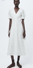 Zara broderie anglaise white