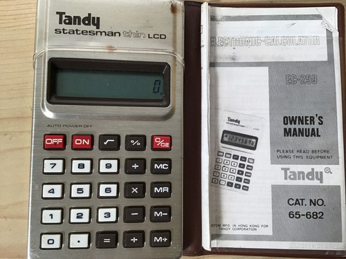 Tandy statesman thin lcd - statesman,