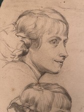 Antique English Life Drawing