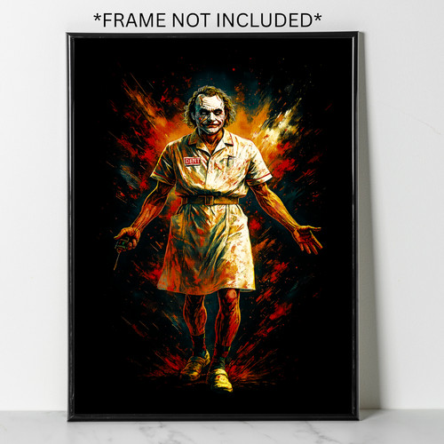 Joker nurse print dark - joker,