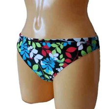 LADIES RESORT BLACK FLORAL