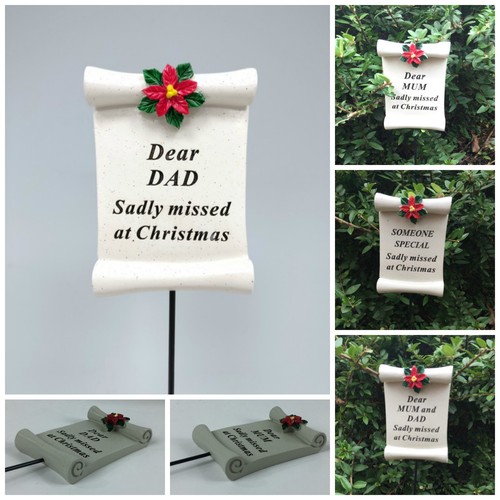 Christmas scroll memorial - christmas,