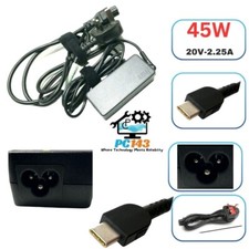 Genuine Lenovo 20V-2.25A, 45W  Type C USB-C Charger With Power Lead