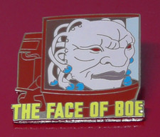 Danbury Mint Doctor Who Enamel Pin Badge The Face Of Boe BBC