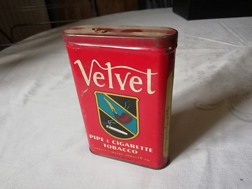Vintage velvet pipe - velvet, &