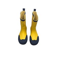 Children’s Wellies Worn Once Size 13 Rubber Yellow & Blue Fantastic Condition