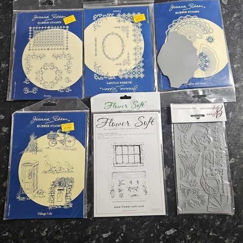 Sets rubber stamps joanna - 6, of