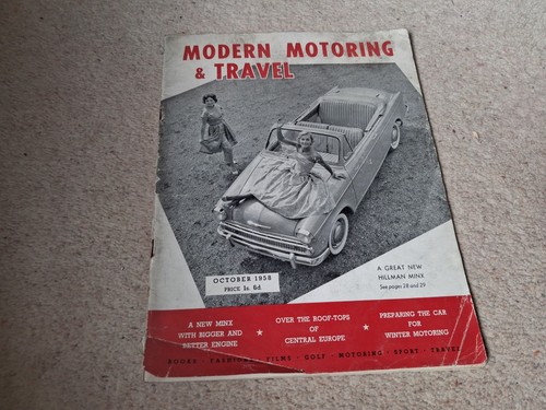 Modern motoring and travel - motoring,