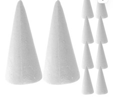 12 Pcs Polystyrene Cones. 14