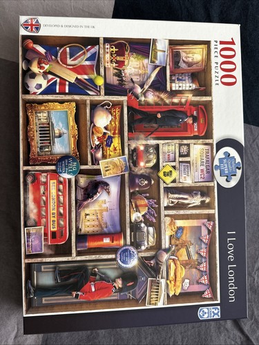 Love london deluxe jigsaw - deluxe,