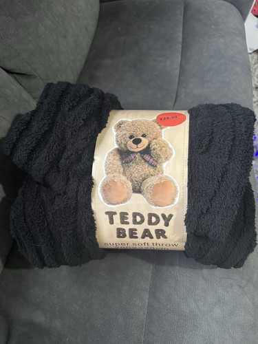 Teddy bear king size blanket - teddy,