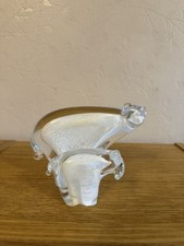 Vintage Art Glass White &