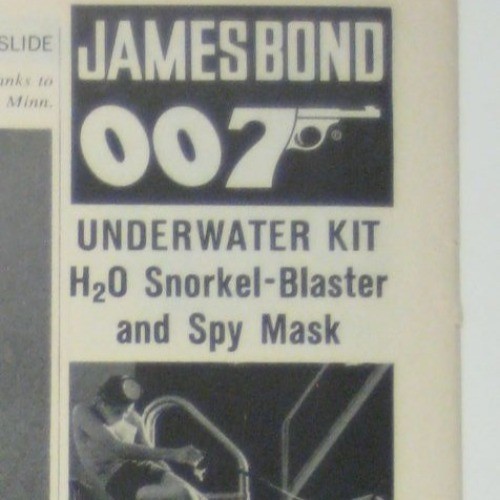 James bond 007 underwater kit - 007,