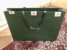 Harrods London Patent Green