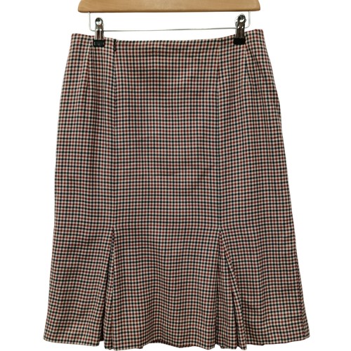 Aquascutum houndstooth skirt - houndstooth,