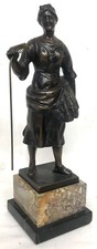 Stunning antique bronze figure - stunning,