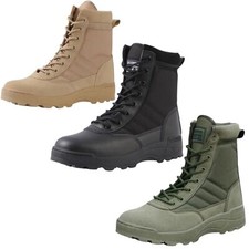 Tactical Combat Boots for Men Outdoor Hiking Safety Shoes Outdoor
