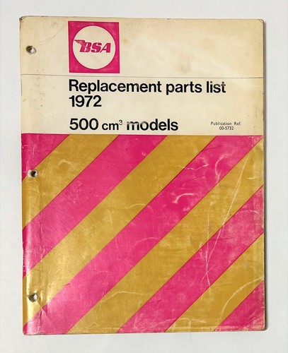 1972 bsa b50 500 replacement - b50,