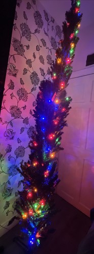 Green 7ft douglas fir pre - fir, pre-lit