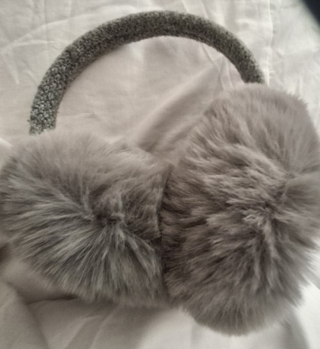 Grey padded faux - grey, fur
