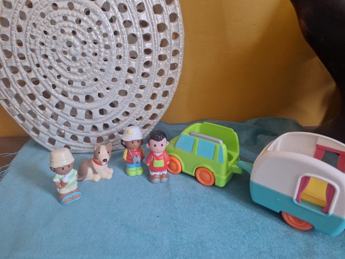 Happy land car - caravan, and