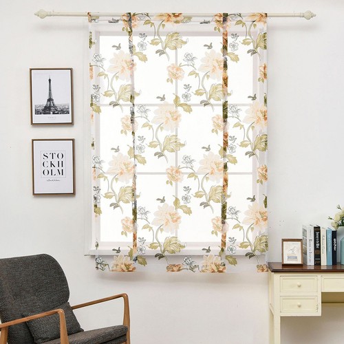 Attractive pink short curtain - attractive,