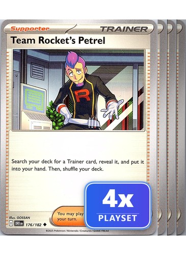 Playset team rocket s - of, 4